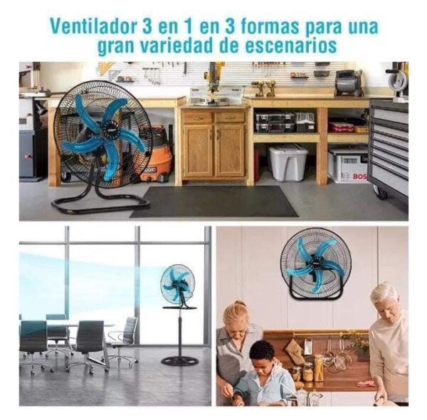 PACK 6 Ventiladores 3 en 1 Premium